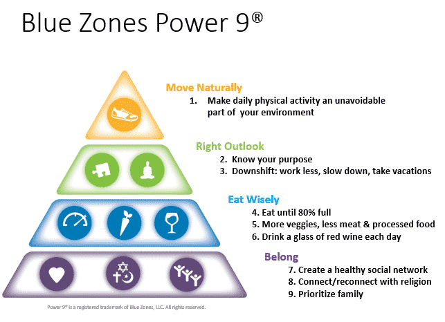 Blue Zones Power 9