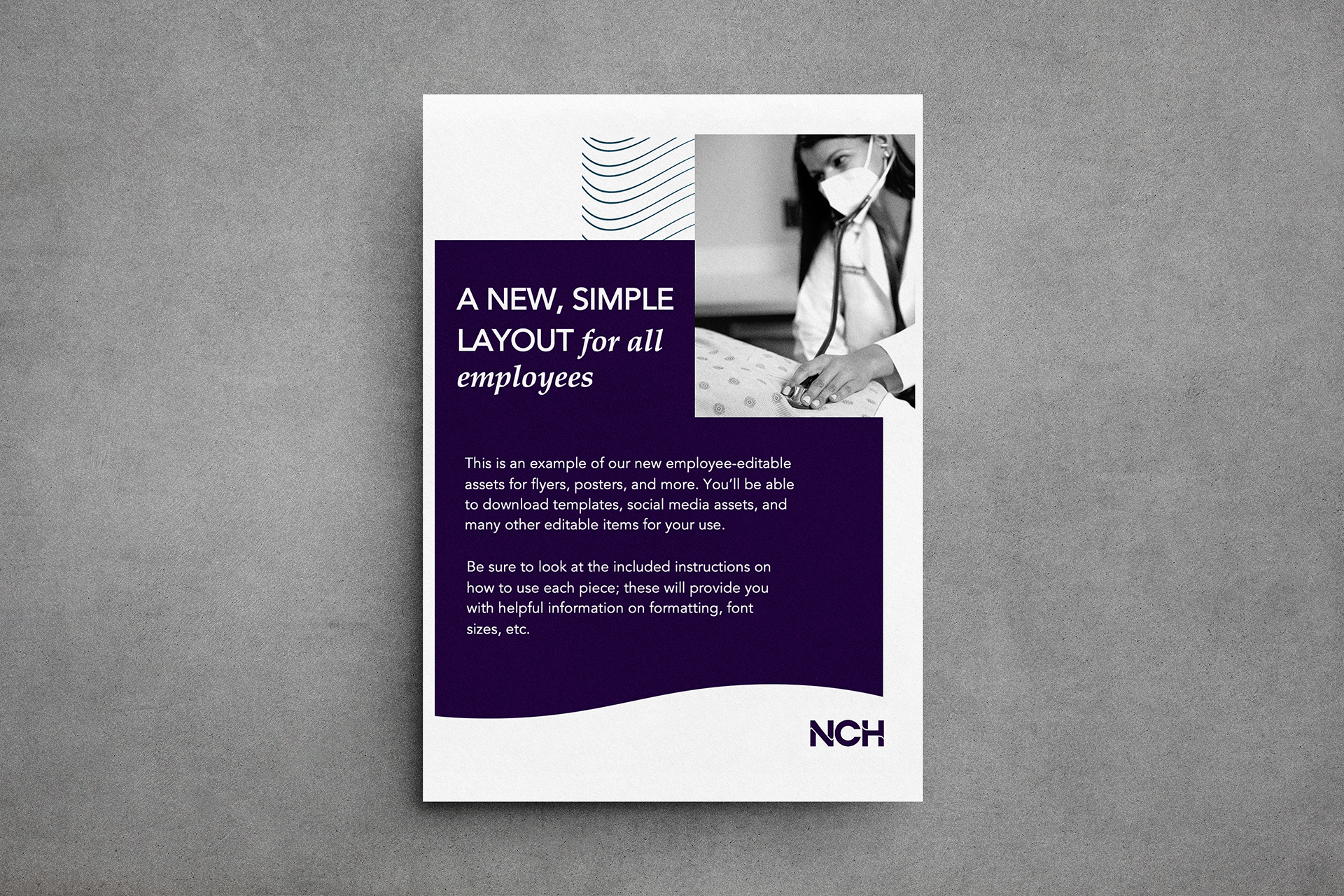 NCH Template Flyer Example
