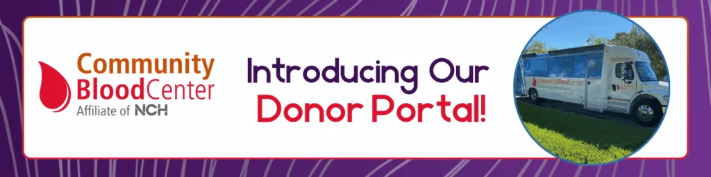 Blood Center Donor Portal