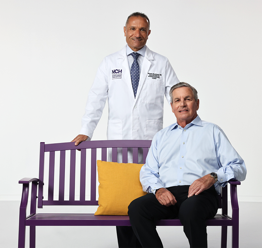 Chuck and Dr Mazen